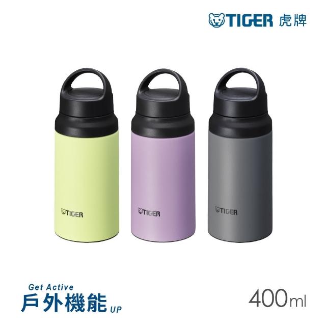 【TIGER 虎牌】夢重力超輕量不鏽鋼保溫瓶_運動水壺 400ml(MCZ-S040)