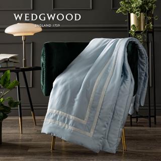 【WEDGWOOD】100%天絲野莓印花涼被-兩色任選(單人150x195cm)