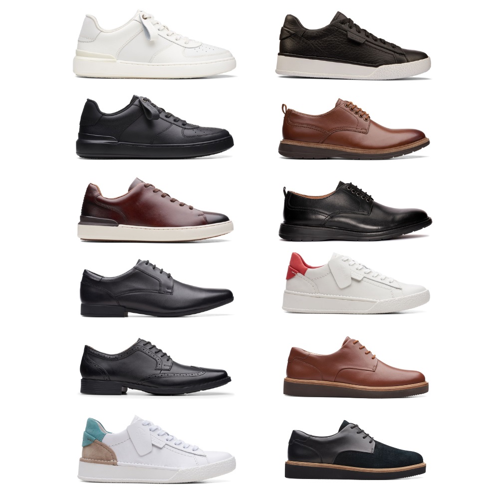 【Clarks】經典男女鞋 皮鞋 正裝鞋 休閒鞋 真皮鞋款 多款任選(網路獨家限定)