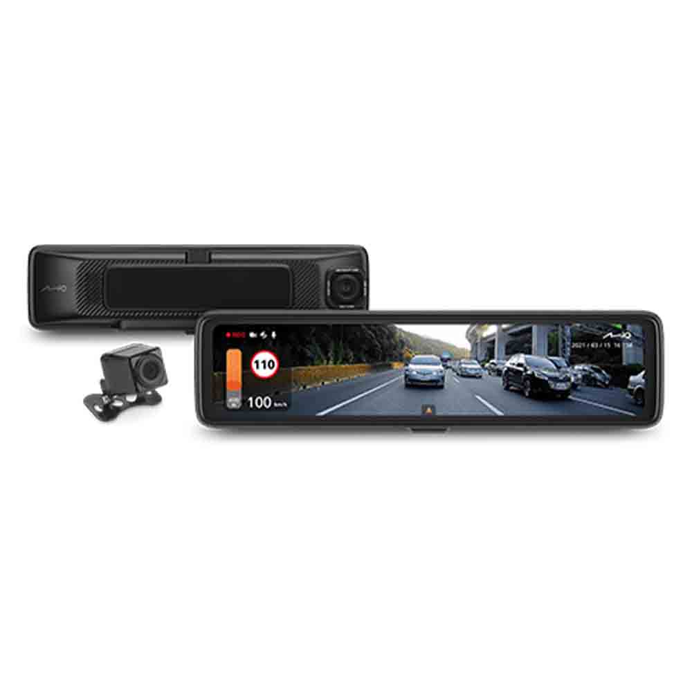 【MIO】DVR電子後視鏡 11.88 Mio R850D SONY星光級WiFi 送安裝(車麗屋)