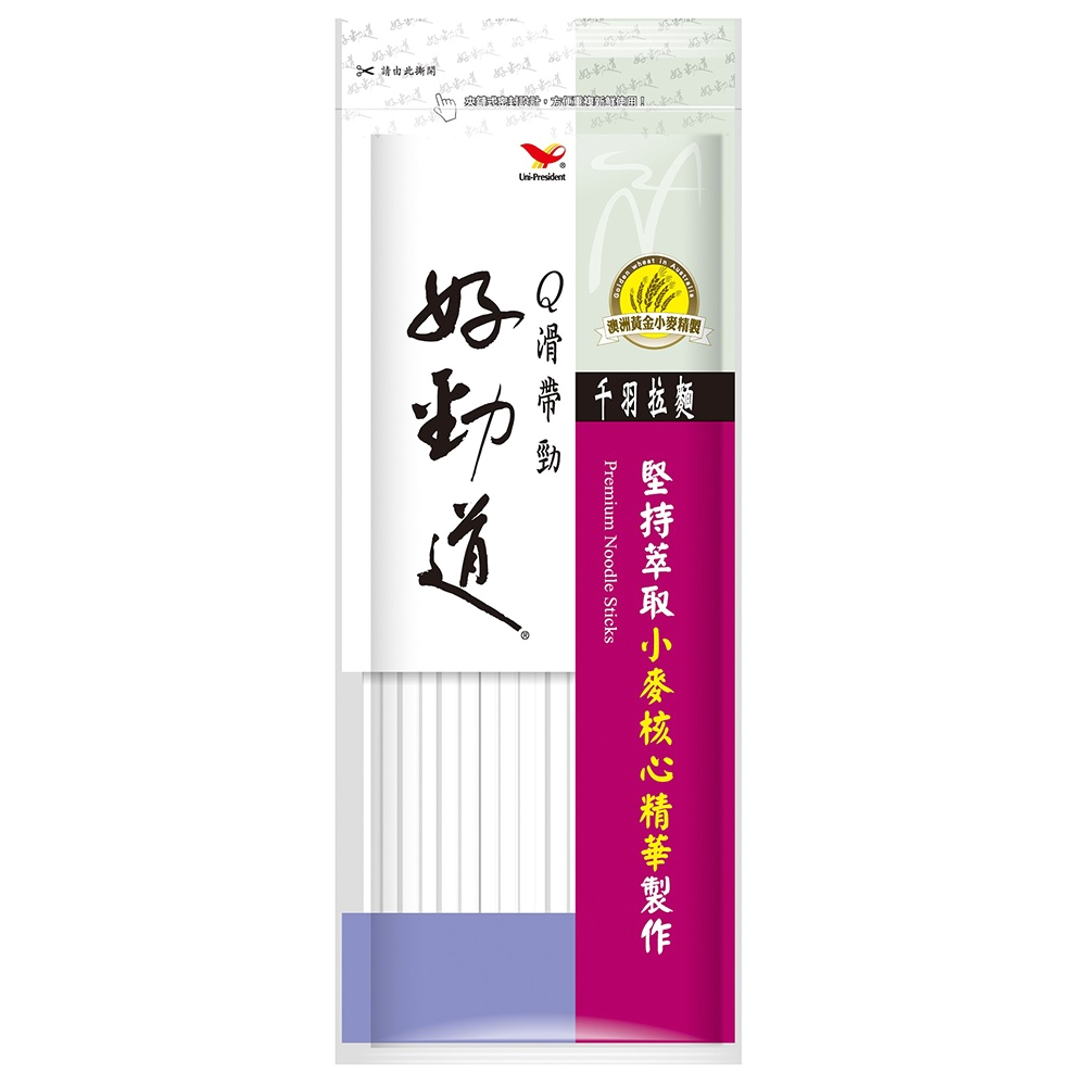 【統一】好勁道千羽拉麵袋320gx12入/箱