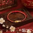 【蜜光珠寶】如意餘｜999銀小金魚萬事有餘納福編織手鍊(原赫本珠寶)