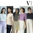 V CUT 100%純淨棉甜心刺繡上衣