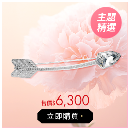 Idyllia 箭頭胸針