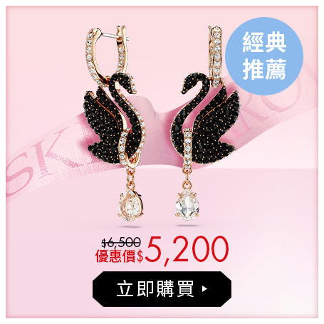 Swan 耳環