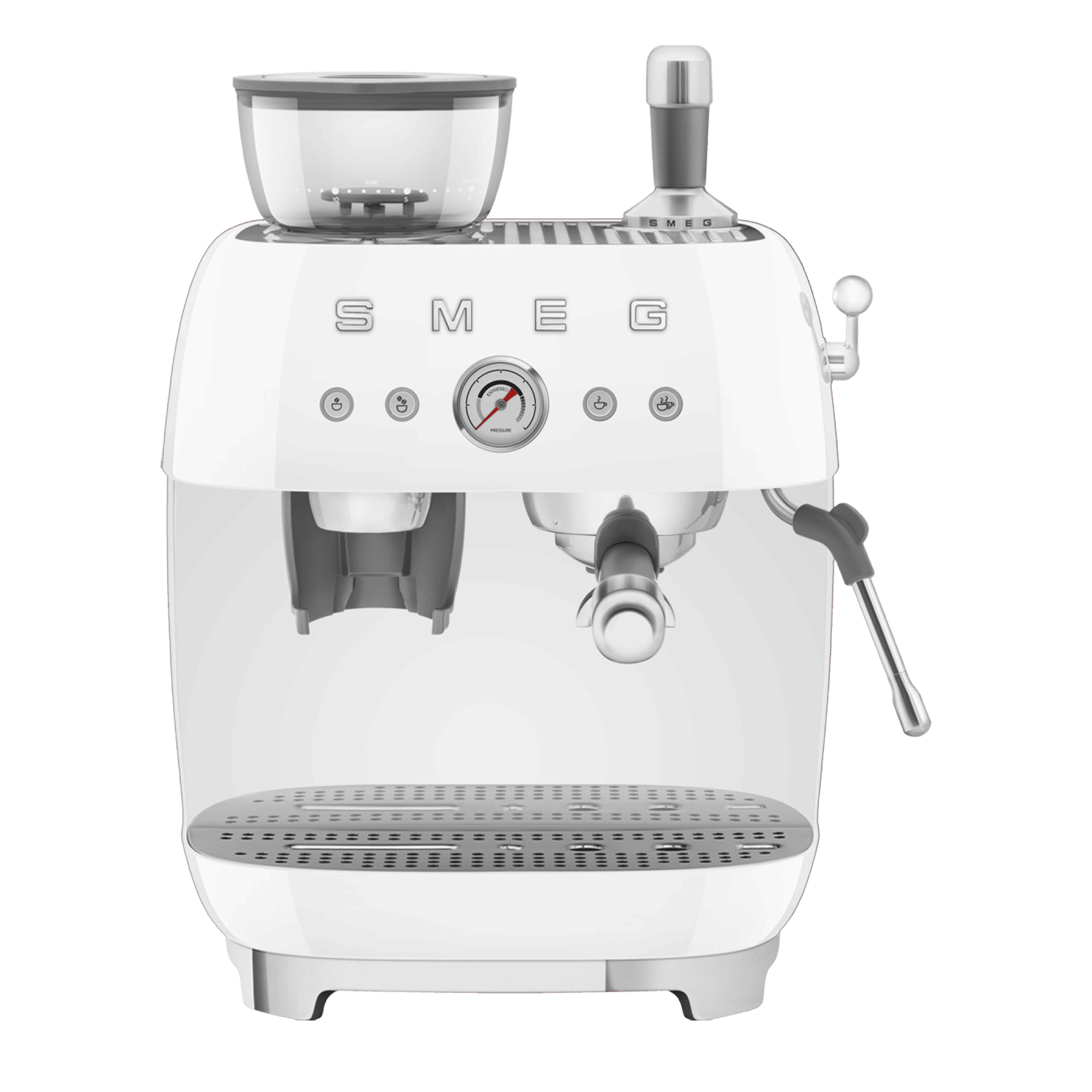 Smeg 咖啡機 白色