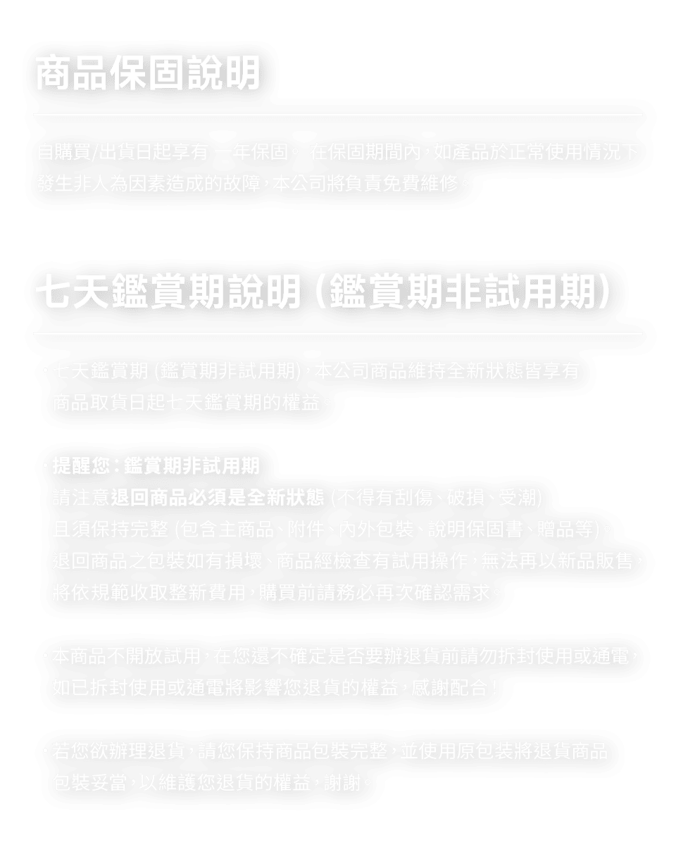 配件內容