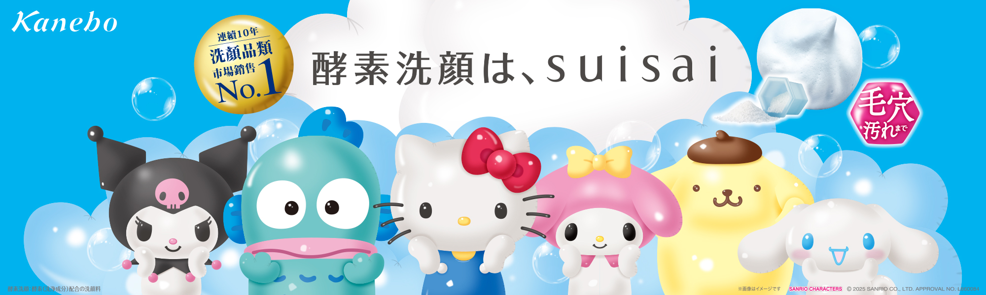suisai酵素粉x三麗鷗