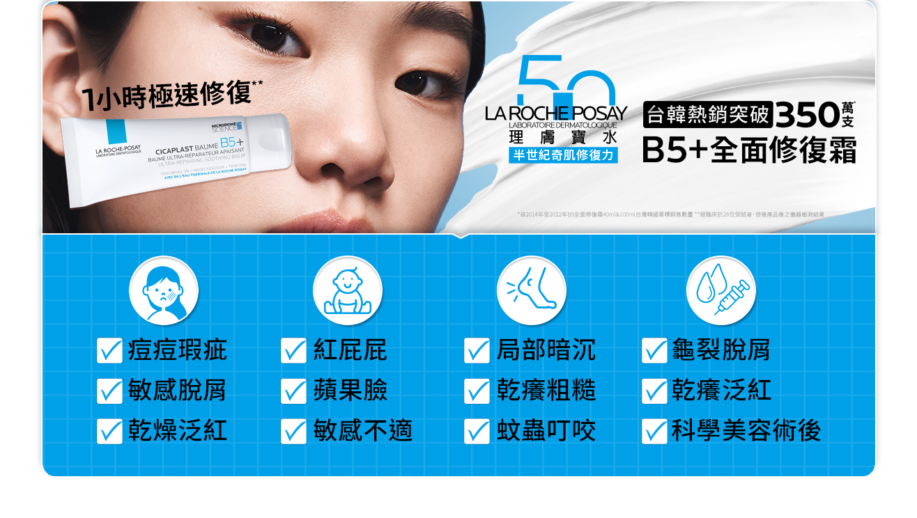 6秒賣一支! 修復各式肌膚問題