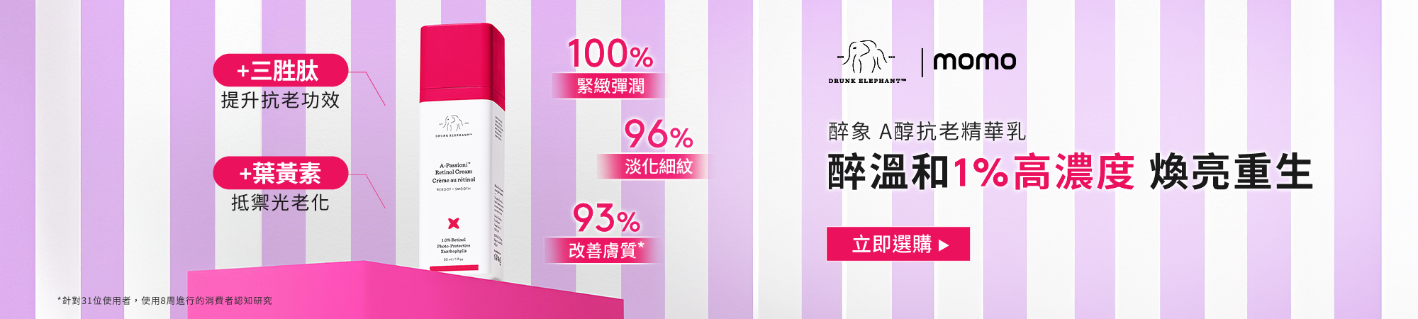 1%A醇抗老精華乳