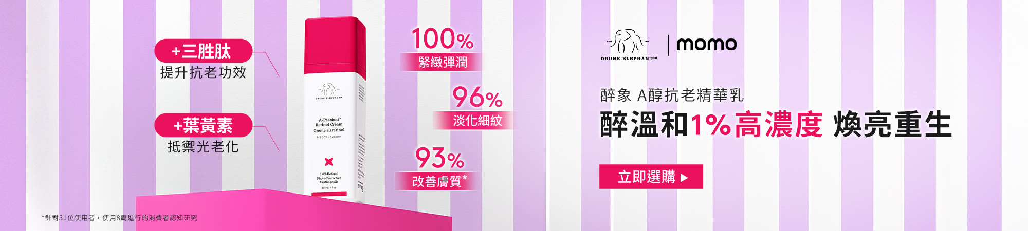 1%A醇抗老精華乳