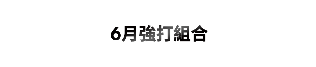 6月強打組合