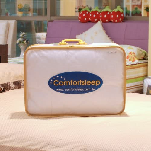 【Comfortsleep】5x6.7尺雙人加長100%純棉床包式保潔墊(防蹣抗菌保潔墊 高度32cm)