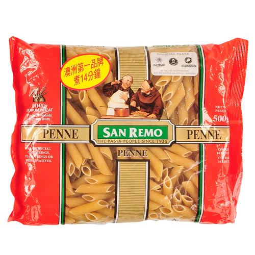 【美味大師】SAN REMO義大利尖管麵(500g)