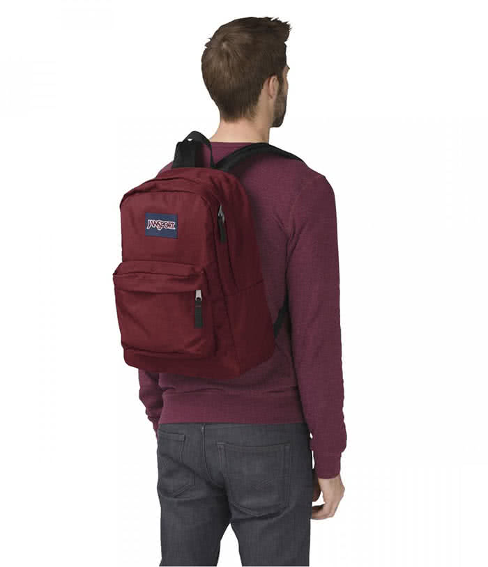 【JANSPORT】校園後背包SUPERBREAK系列(聖誕紅)