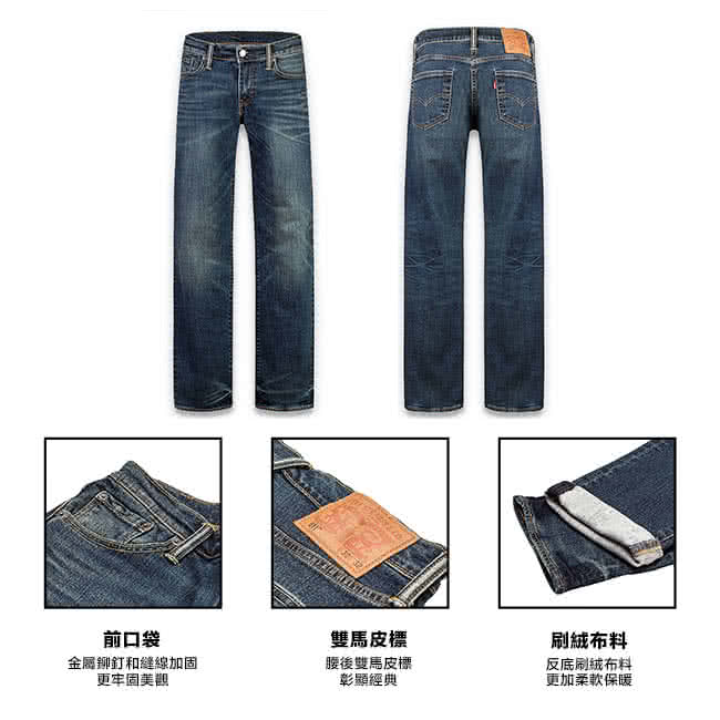 【Levis】511 修身窄管牛仔褲 / 彈性布料 / 街頭率性