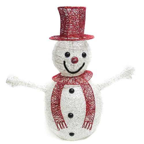 紅帽大雪人 聖誕節裝飾品