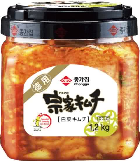 【韓國 宗家府】正統泡菜1.2kg黑蓋2入(泡菜)