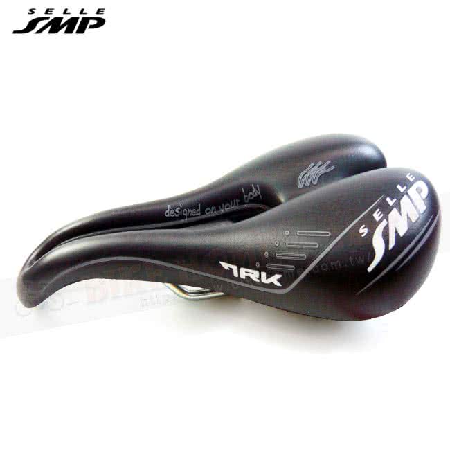 【SELLE SMP】義大利TRK系列舒適休閒型自行車座墊-Lady女用寬版-黑