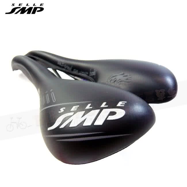 【SELLE SMP】義大利TRK系列舒適休閒型自行車座墊-Lady女用寬版-黑