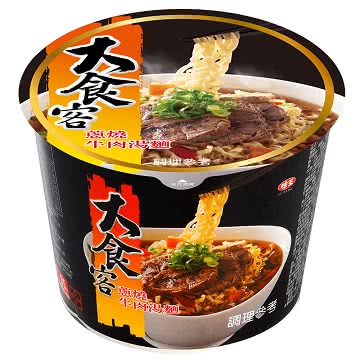 【味王 大食客】蔥燒牛肉湯麵 碗