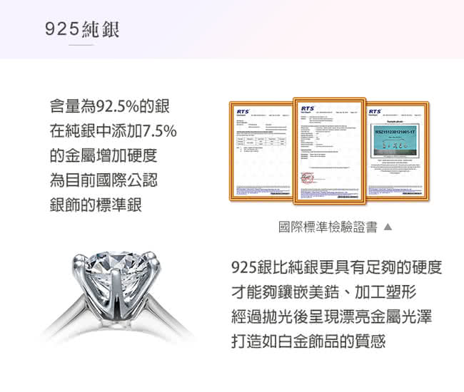 【AchiCat】925純銀戒指 純銀飾 想你 線戒麻花戒 AS6001(銀色)