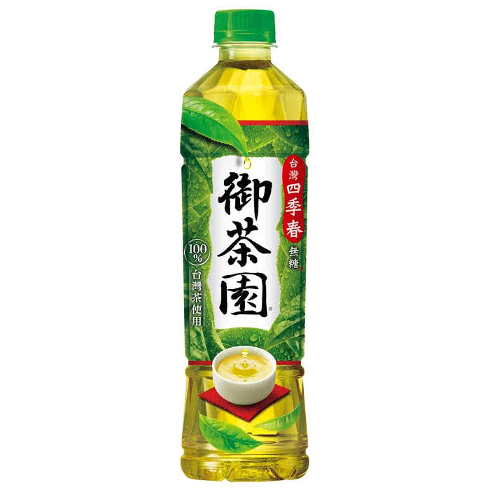 【御茶園】台灣四季春-無糖 550ml(24入/1箱)