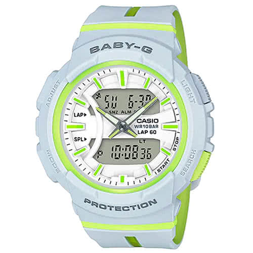 【CASIO】BABY-G  亮眼配色慢跑運動休閒錶(BGA-240L-7A)