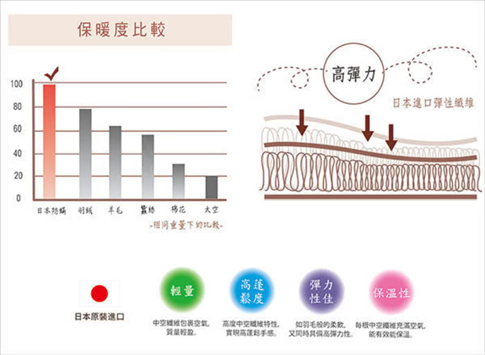 【FITNESS】日本進口纖維 吸溼快乾枕(2入)