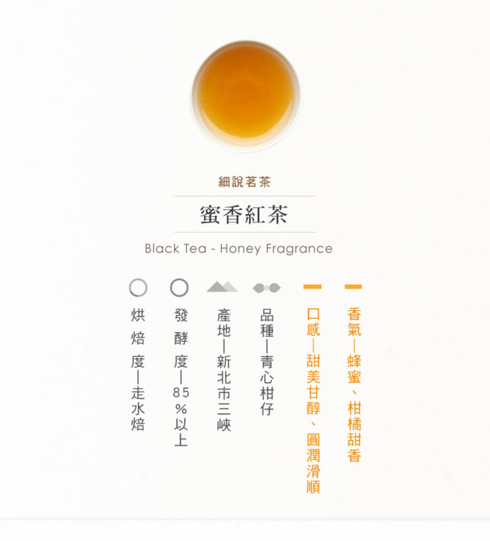 口感甜美甘醇、圓潤滑順