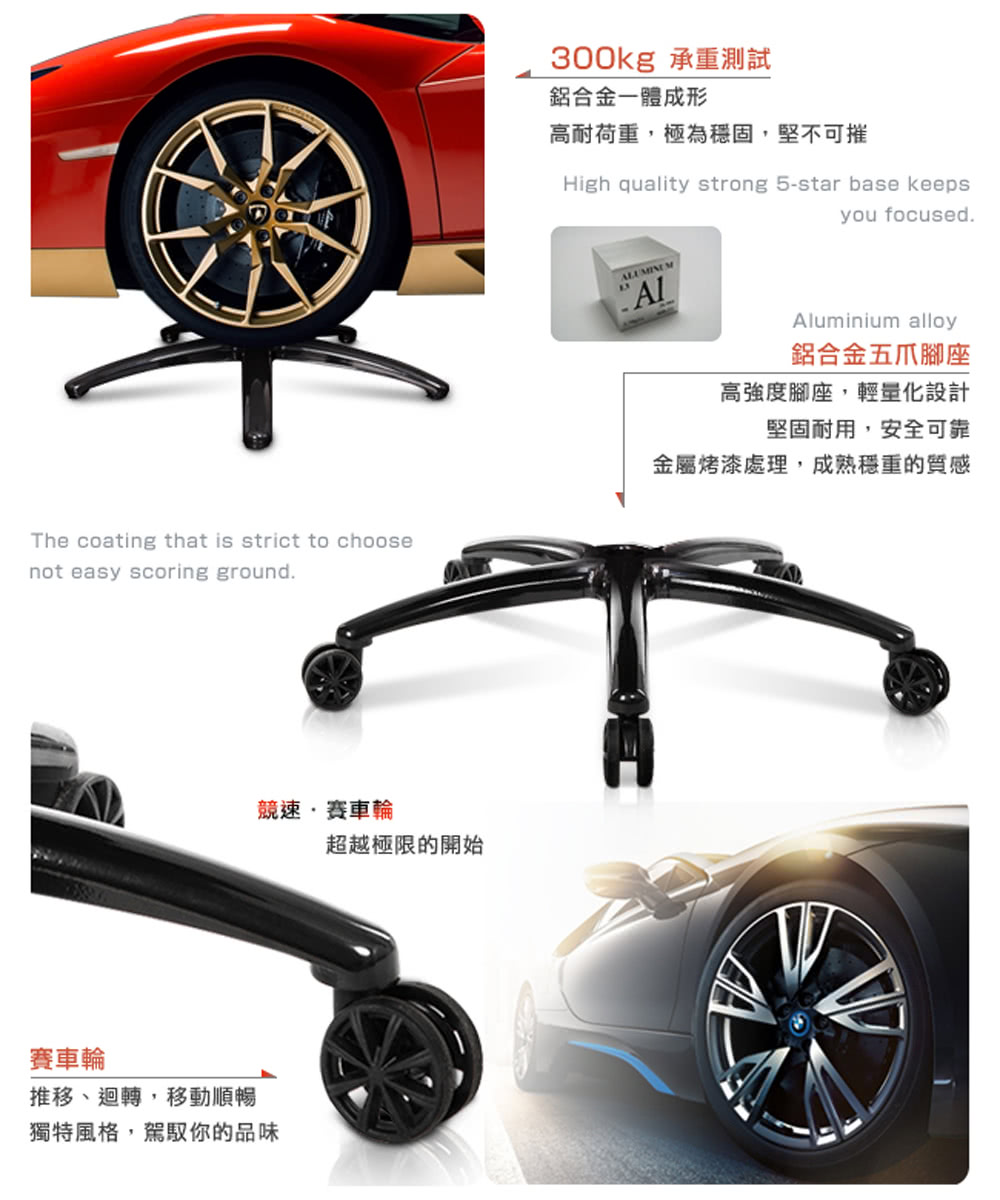 高耐荷重,極為穩固,堅不可摧