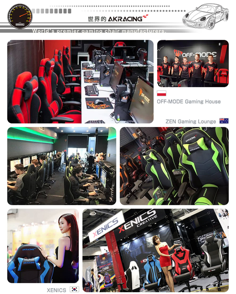 ......... 世界的AKRACING