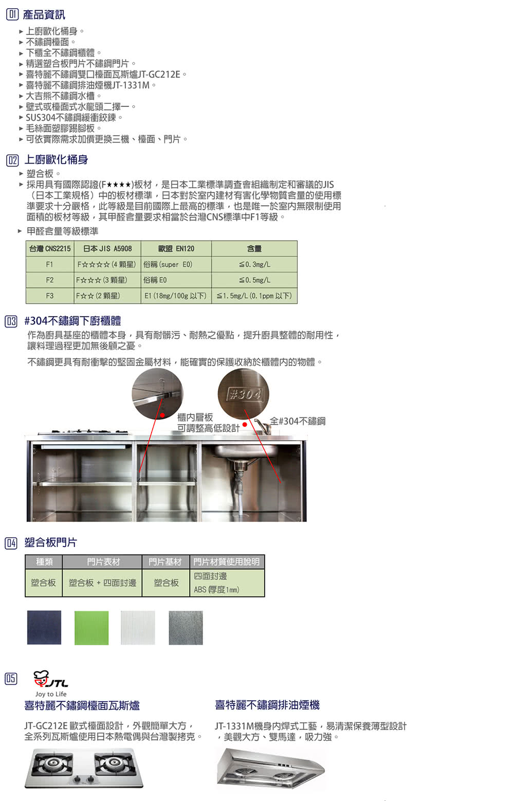 日系時尚 不鏽鋼天王 不鏽鋼廚具 不鏽鋼檯面塑合板門 2公分以內 Momo購物網