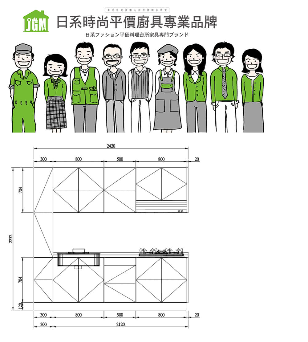 日系時尚 京濱工業 歐化廚具 不鏽鋼檯面塑合板門1 7 2 14暫停出貨 210 30公分 Momo購物網