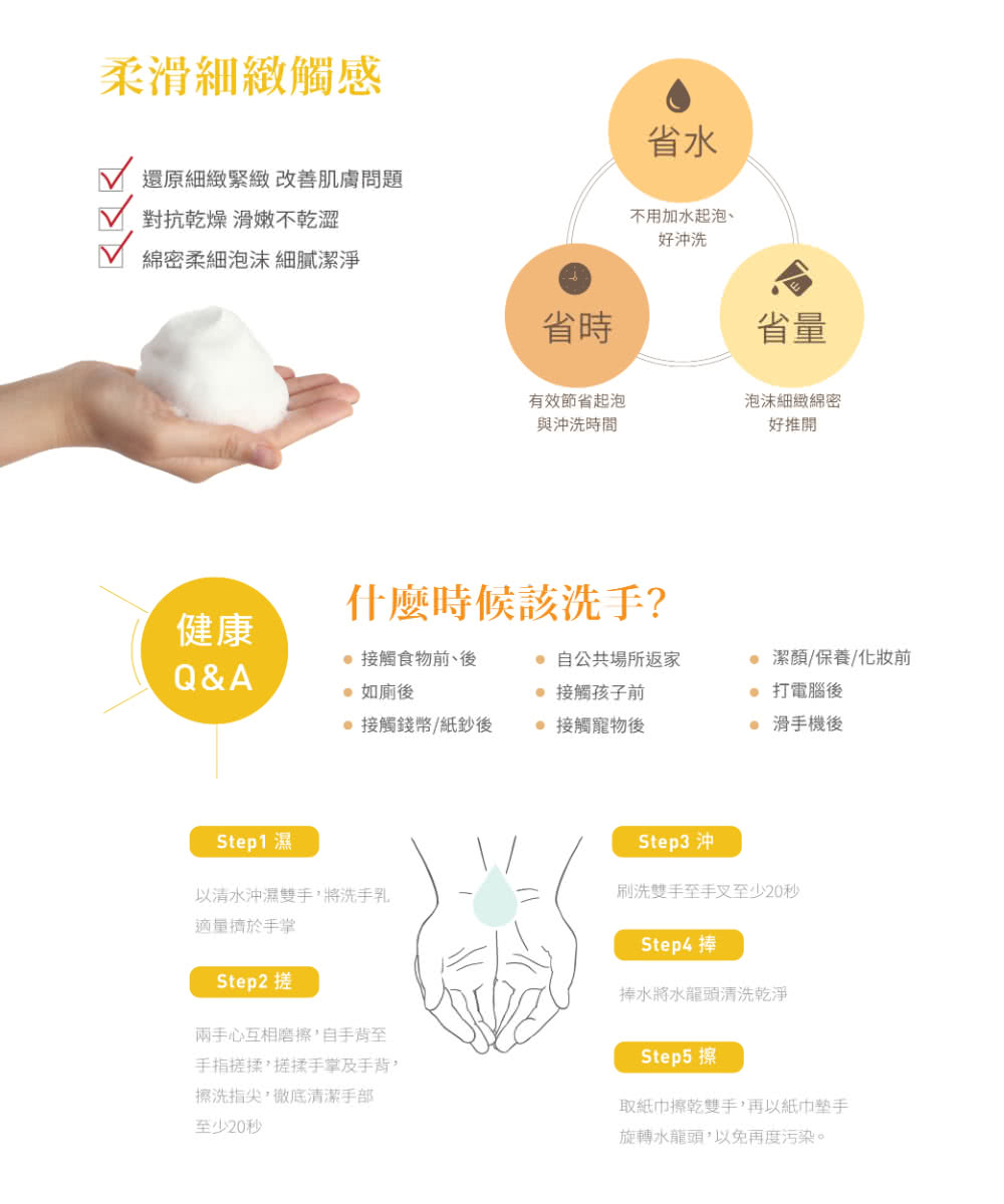 取紙巾擦乾雙手,再以紙巾墊手