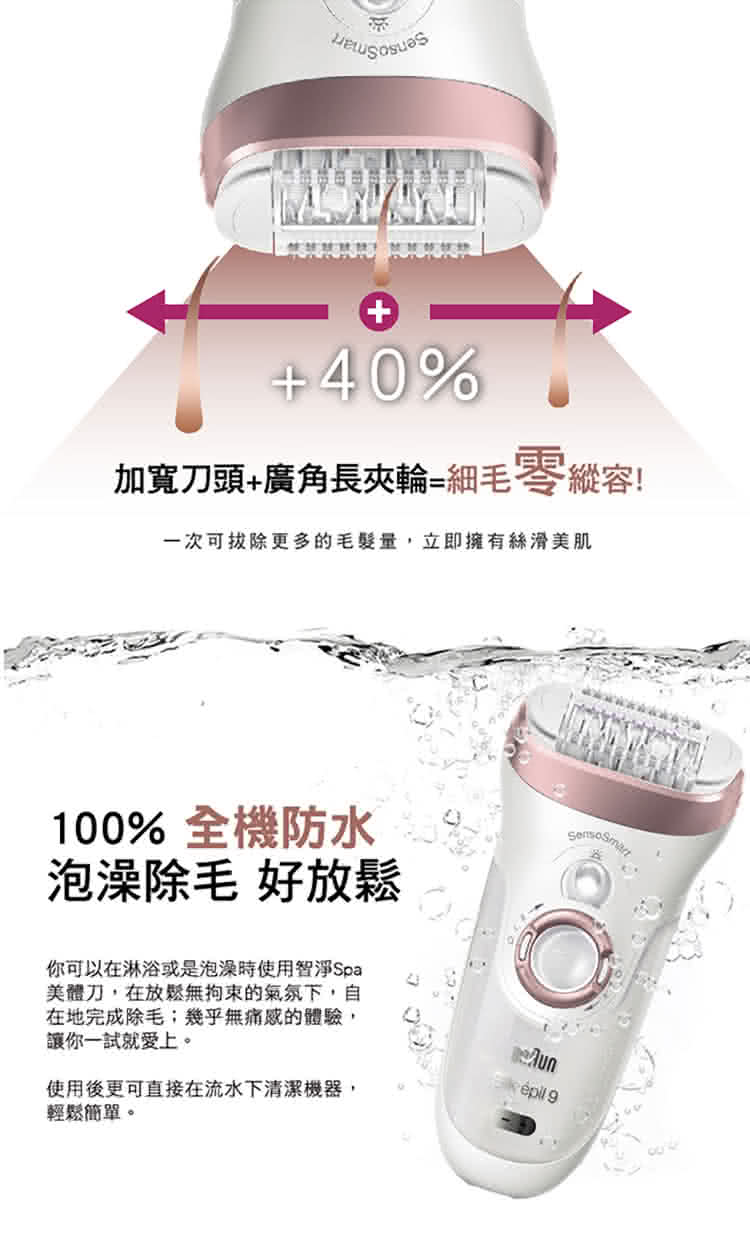一次可拔除更多的毛髮量,立即擁有絲滑美肌