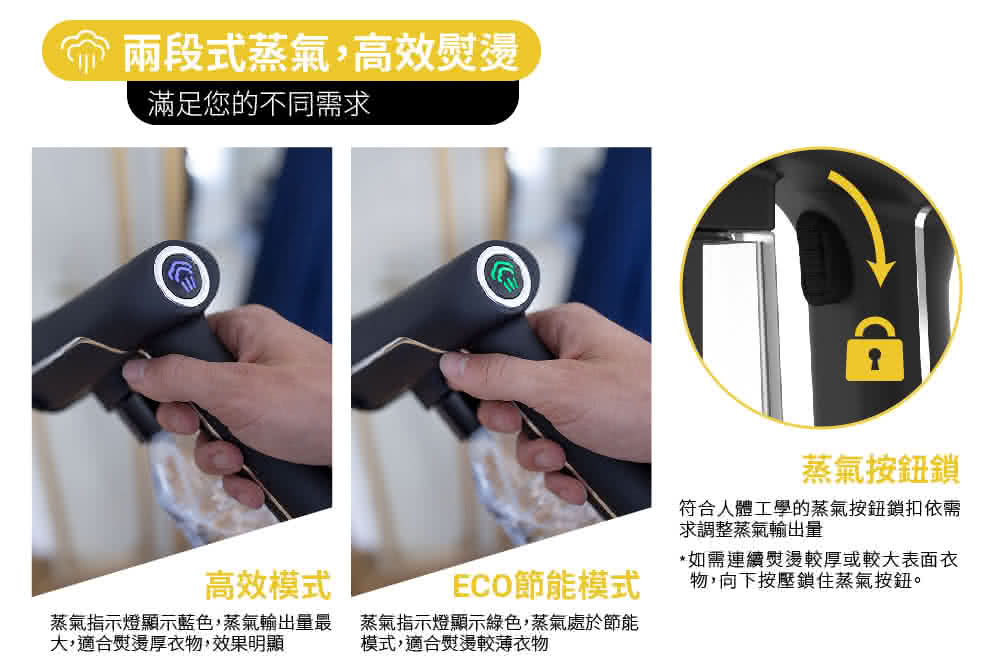 限量！限時降價！】福利品-SteamOne S-NOMAD 手持式蒸氣掛燙機黑HDC來 