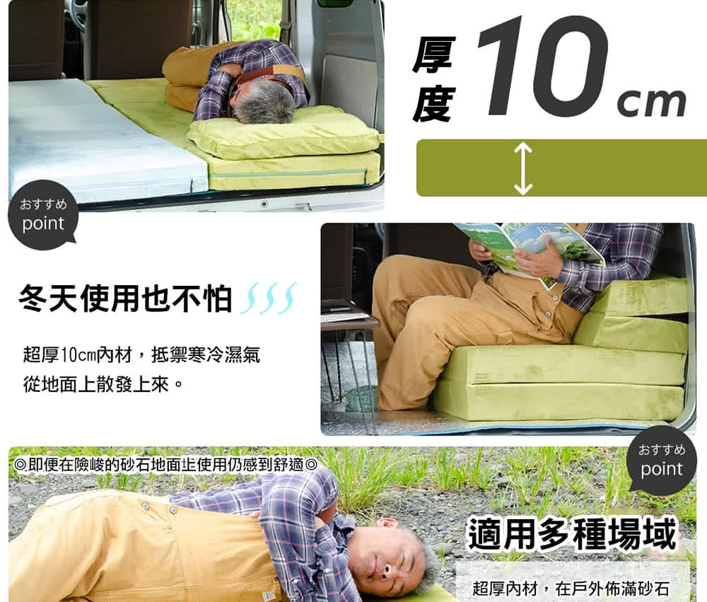 即便在險峻的砂石地面使用仍感到舒適