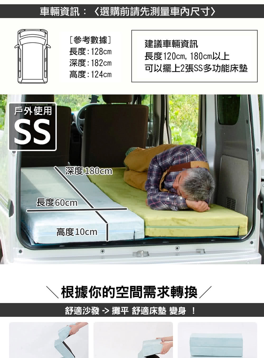車輛資訊選購前請先測量車內尺寸