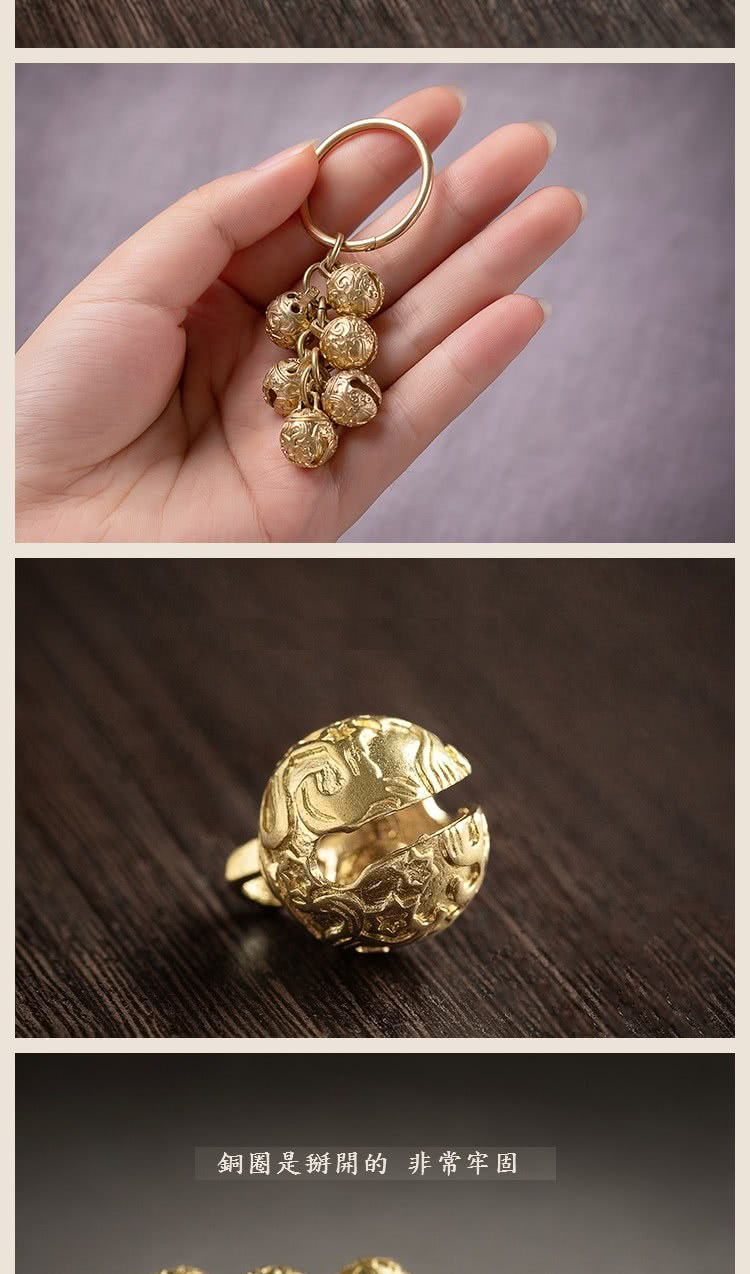 銅圈是掰開的非常牢固 