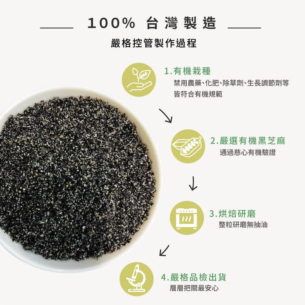 馬玉山 有機100 純黑芝麻粉400g Momo購物網 雙11優惠推薦 22年11月