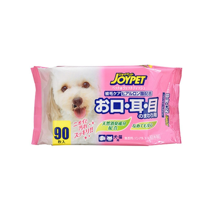 Joypet 寵倍家 眼 耳 口周圍濕紙巾 犬貓用 90 入 2包組 Momo購物網