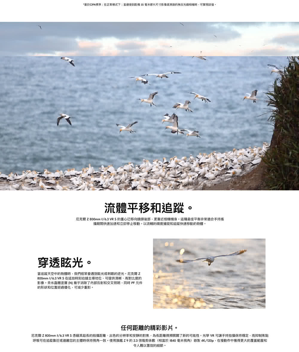 Nikon尼康 Z 800mm F/6.3 VR S - 詳情9
