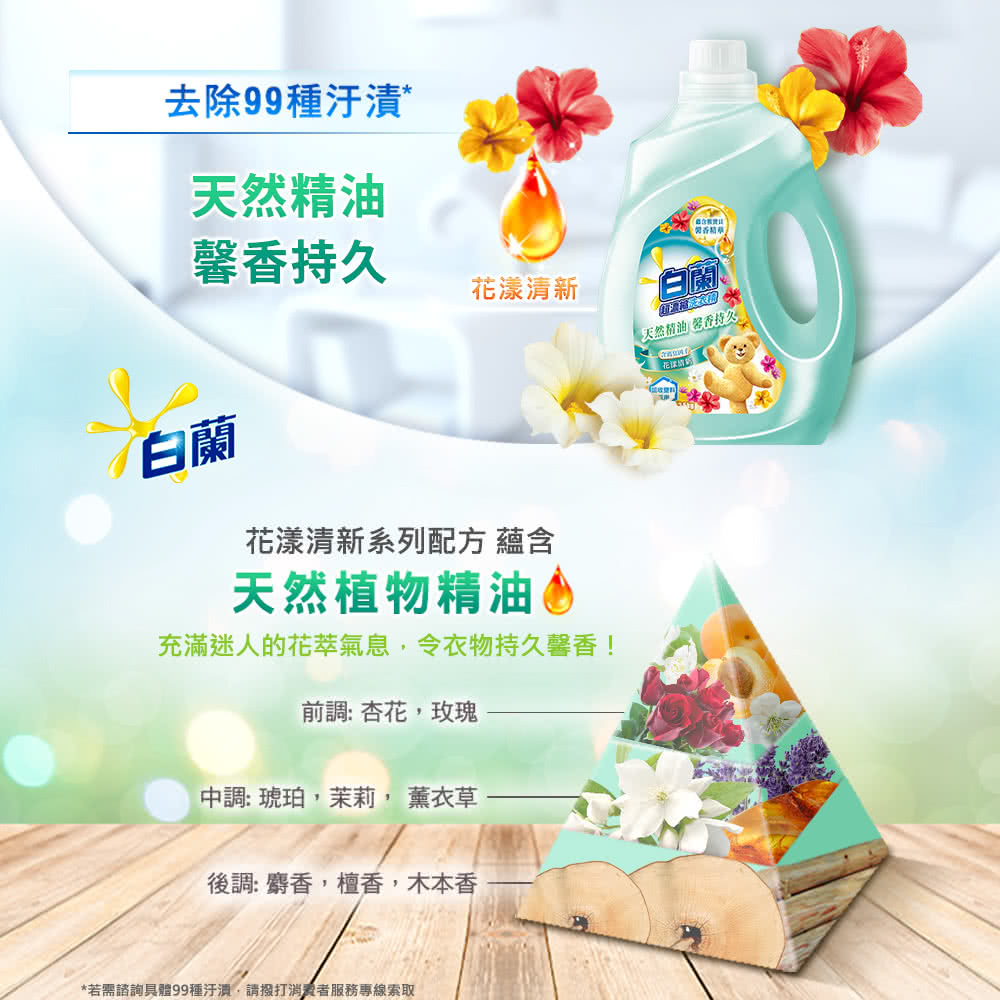 白蘭 含熊寶貝馨香精華超濃縮洗衣精補充包1 6kgx10入 森林 純凈 大自然 花漾 鼠尾草 小蒼蘭 Momo購物網