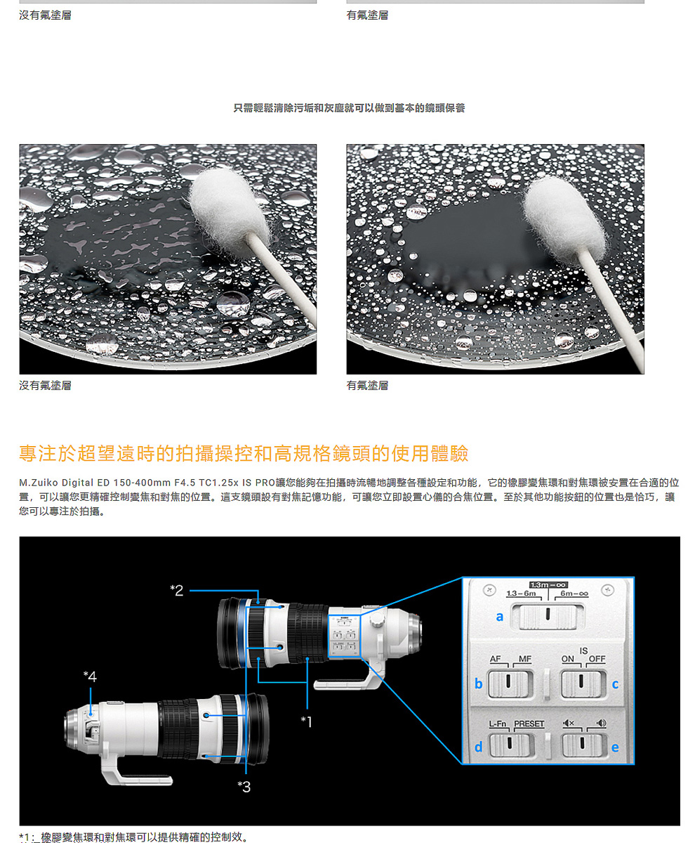 OLYMPUS奧林巴斯 M.ZUIKO DIGITAL ED 150-400mm F/4.5 TC1.25x IS PRO - 詳情11