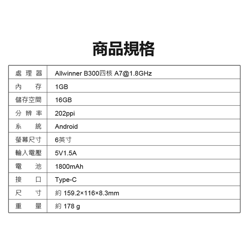 Allwinner B300åæ ¸ A71.8GHZ