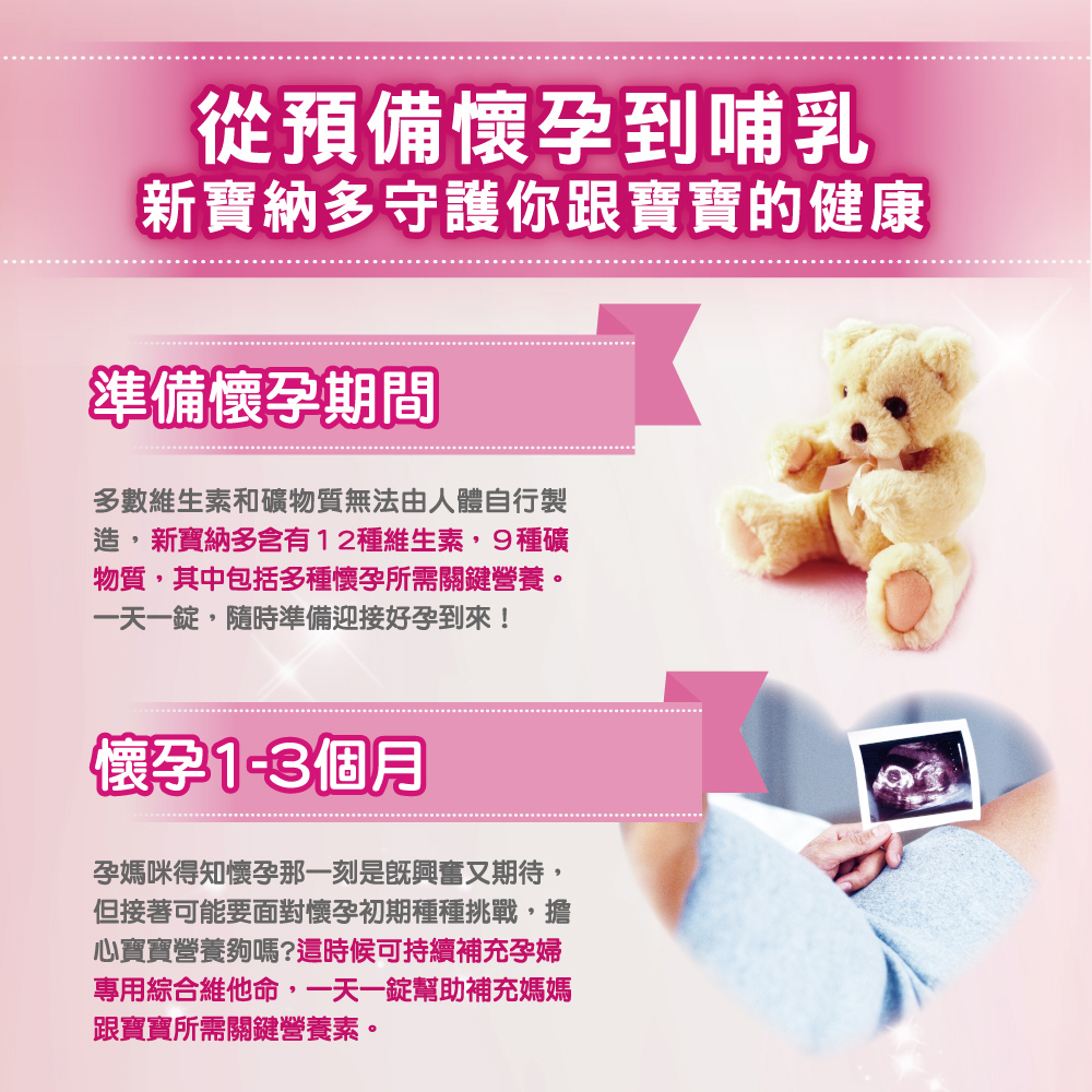 造,新寶納多含有12種維生素,9種礦