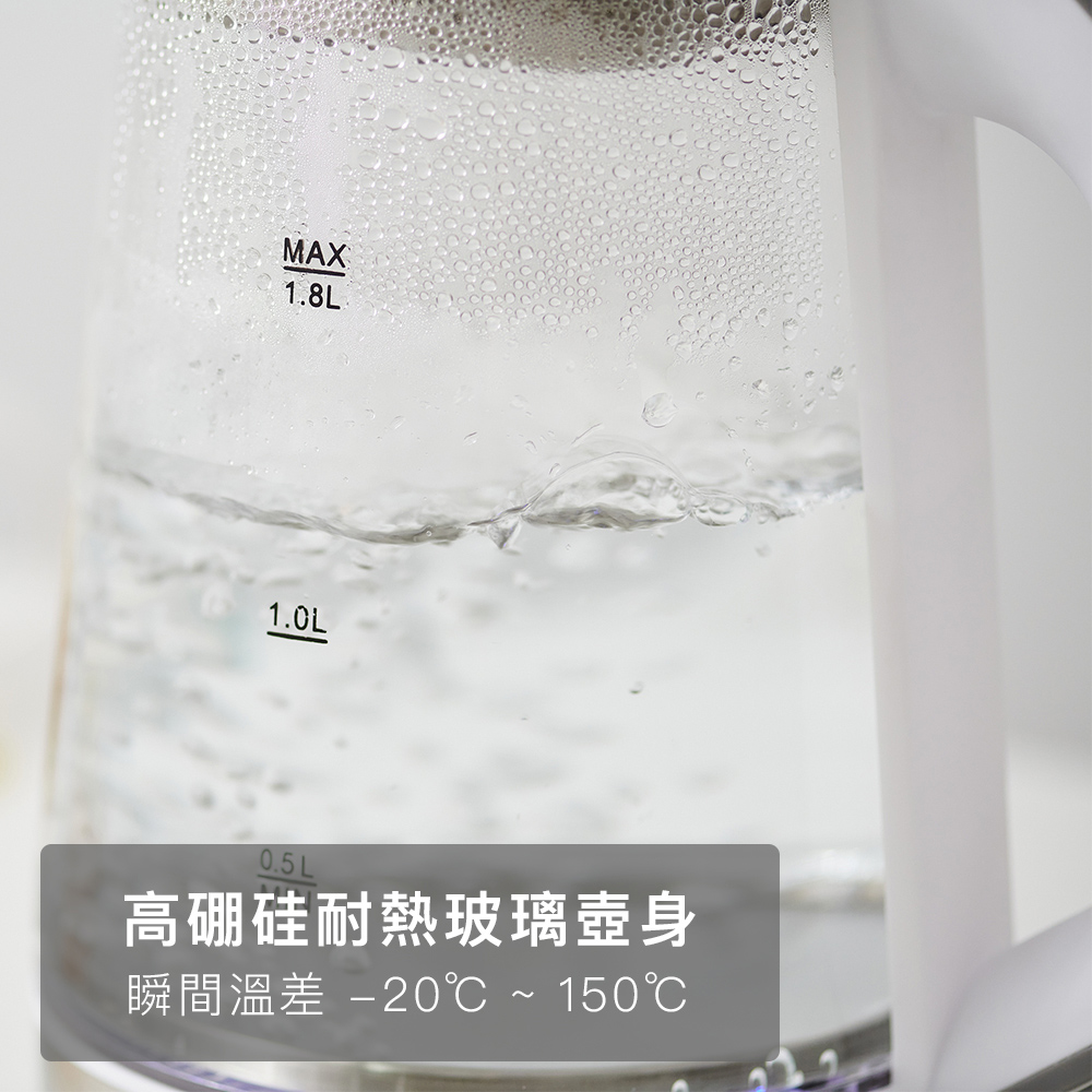 高硼硅耐熱玻璃壺身 瞬間溫差 20150 