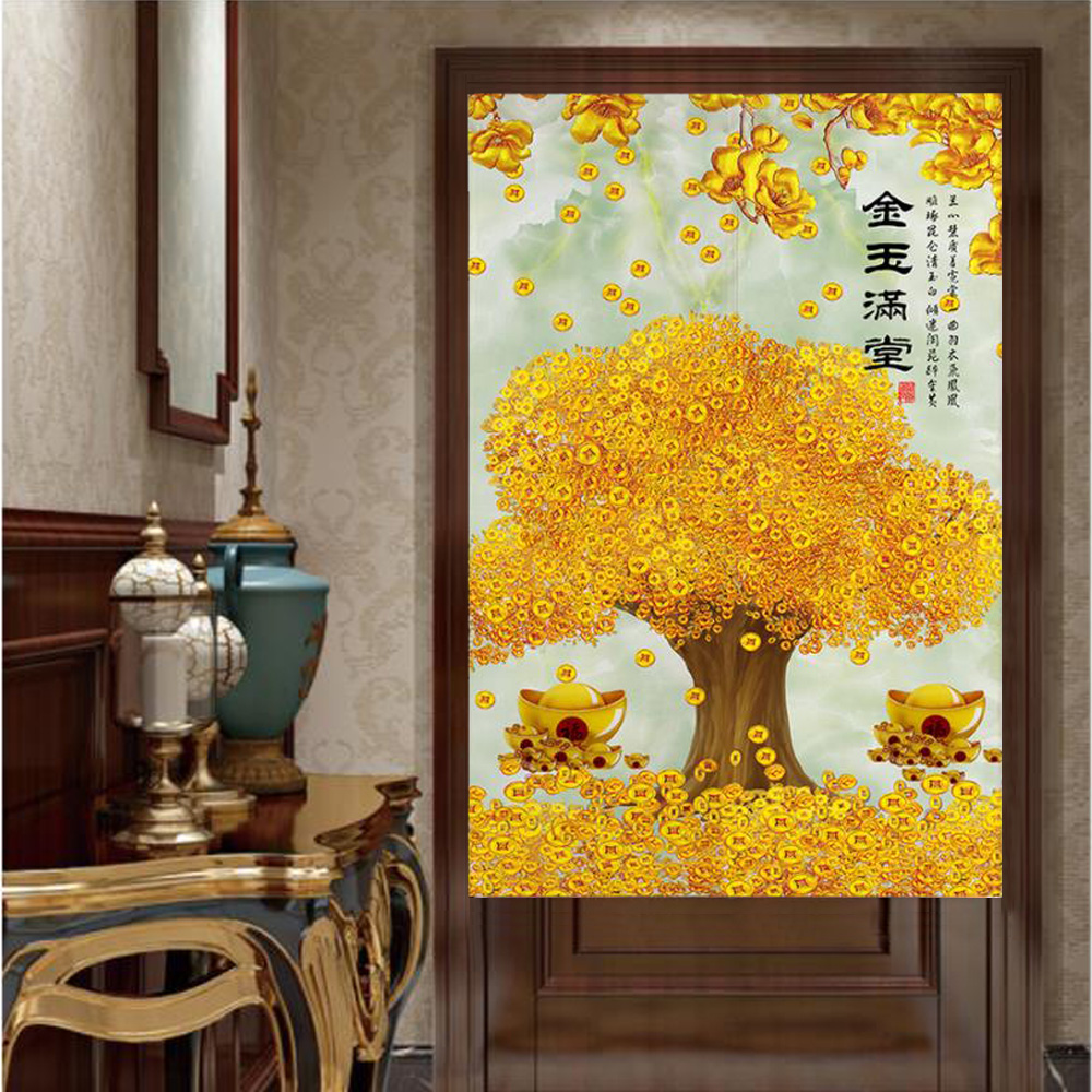 古藝坊 福祿百財迎富貴開運門簾 附贈伸縮桿 折扣推薦 開運居家生活 痞客邦