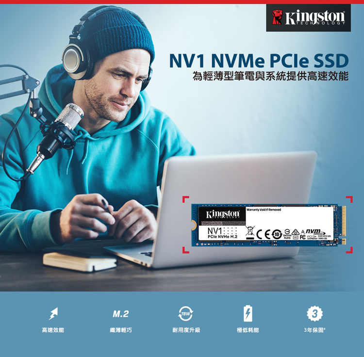 1563円 セール特価 Kingston NV1 NVMe PCIe SSD 500GB No.1